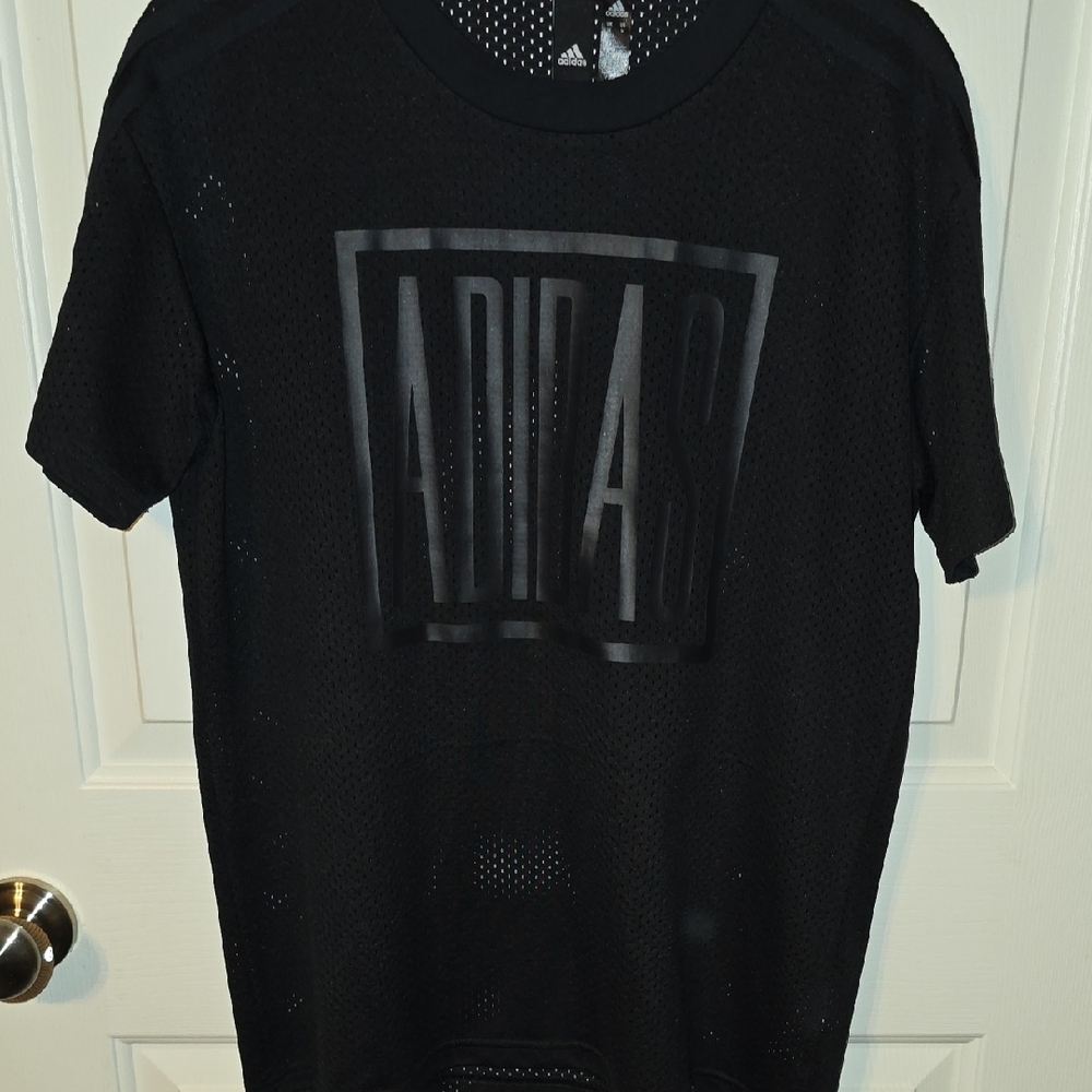 Adidas Women's Black Mesh Jersey